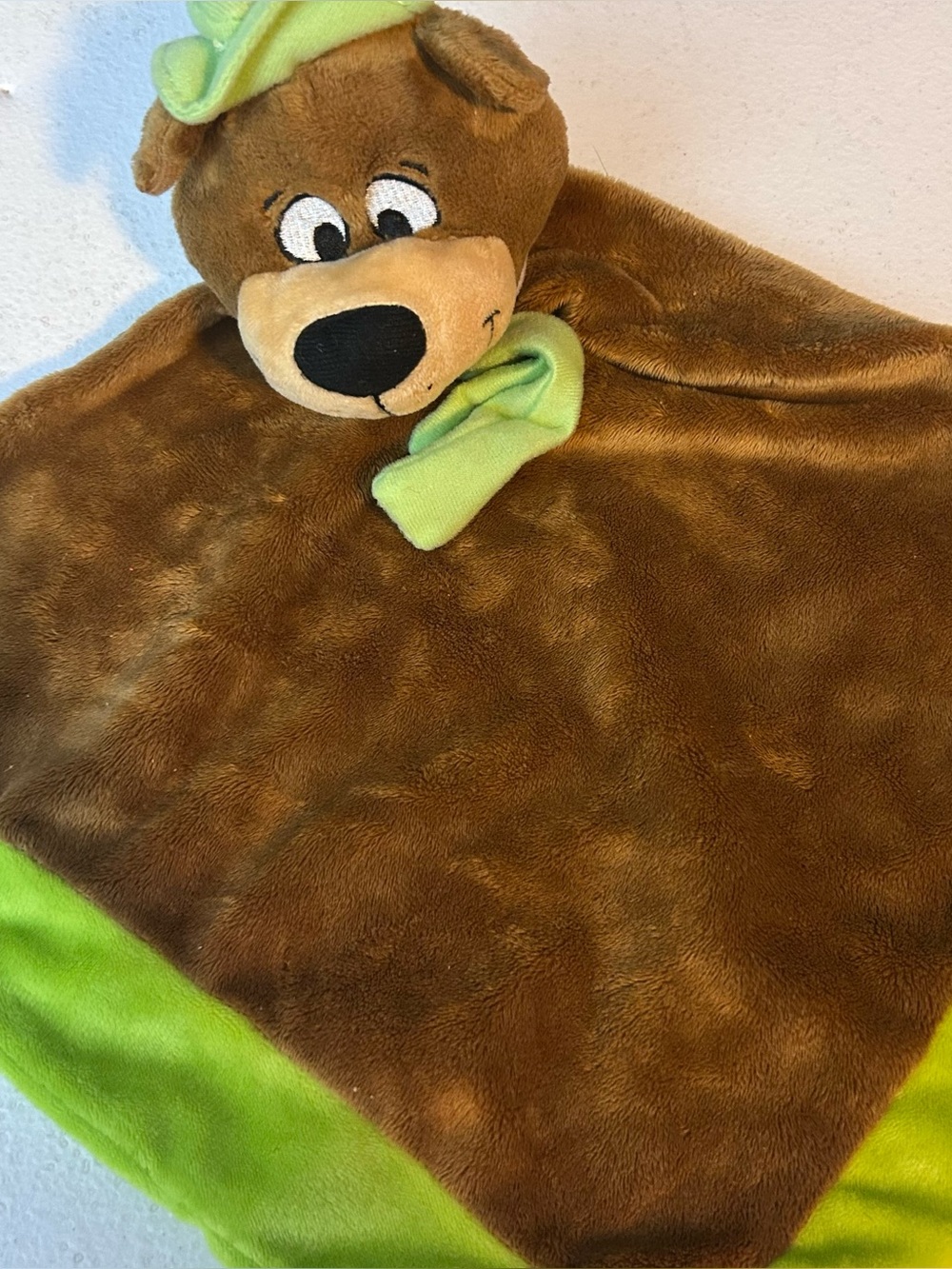Yogi Bear Lovey stuffed animal plushie soft